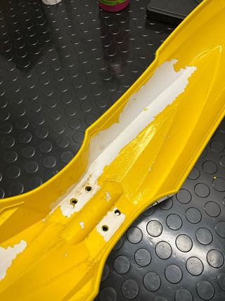 Guardabarros Moto Cross/Supermotard Amarillo