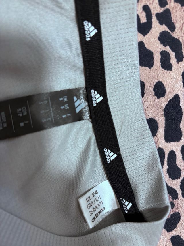 Camiseta Adidas Gris Talla S