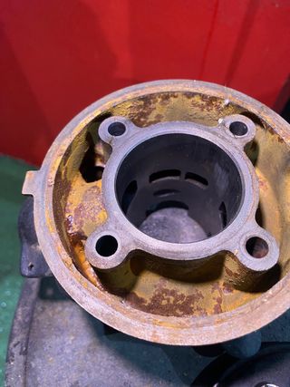 Cilindro y culata AM6 negro