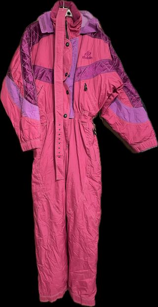 Tuta sci Dublin rosa e viola