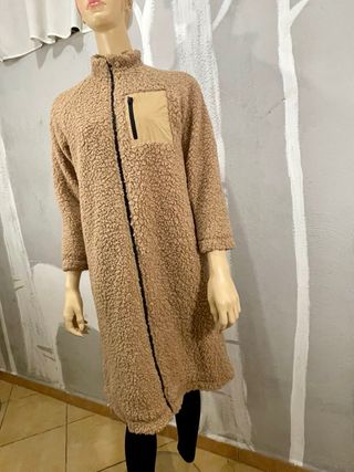Pelliccia ecologica Teddy Beige Shein XS/S