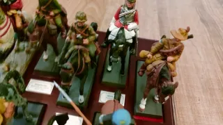 10 Soldatini De Agostini Piombo Cavallo