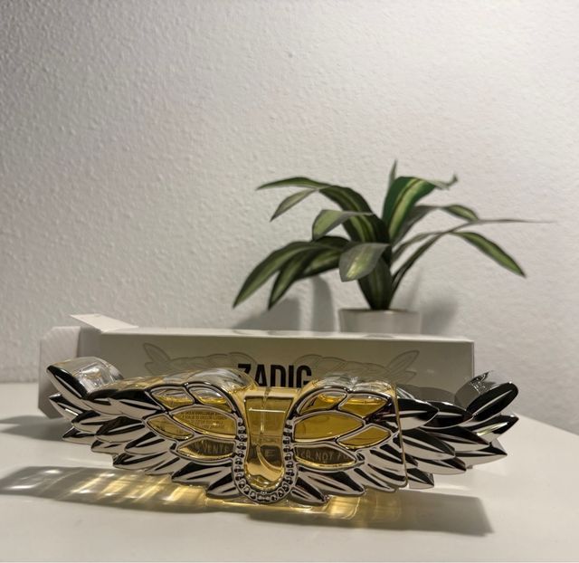 Perfume Zadig & Voltaire Dorado y Plateado