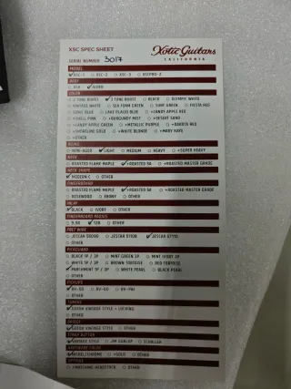 Xotic Guitars XSC-1 MN 3TS Light Aged