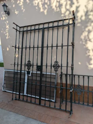 Rejas de hierro forjado