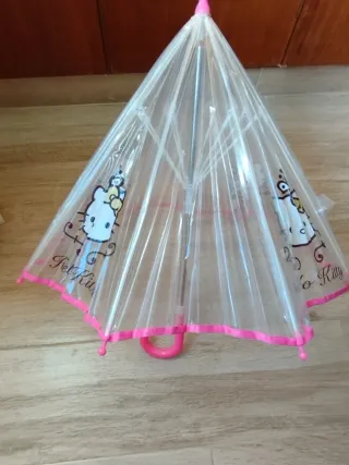 Paraguas Hello Kitty infantil