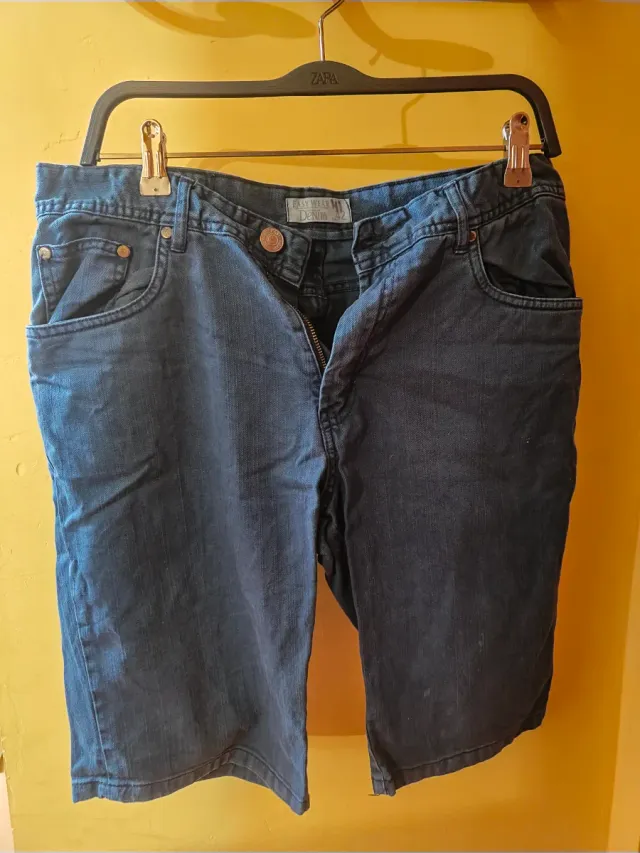 Pantalón corto vaquero Easy Wear azul