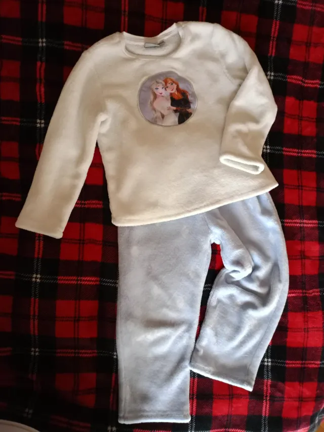 Pijama Invierno Niña Frozen