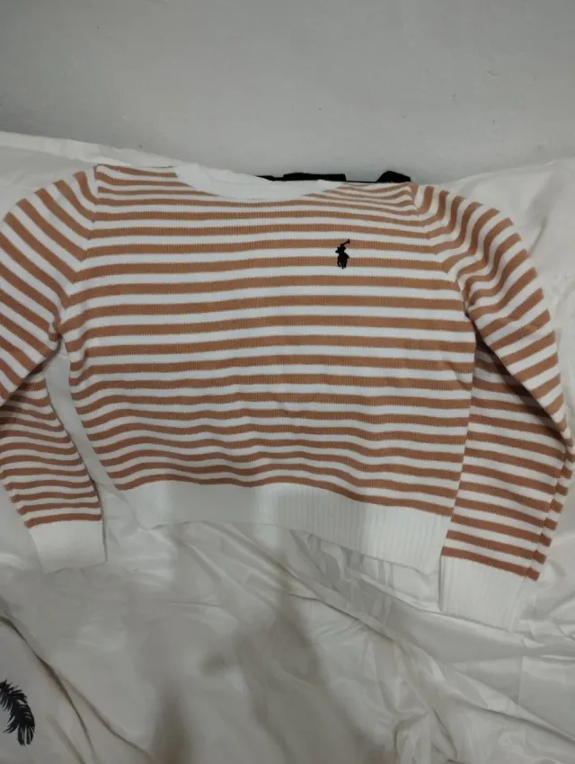 Suéter Polo Ralph Lauren Rayas Talla M