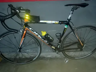 Bicicleta Carretera Orbea Aqua Negra/Naranja