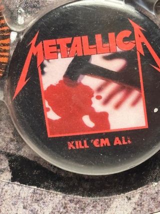 Lotto 4 spille vintage Metallica