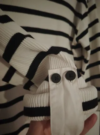 Dos Jerseis rayas Massimo Dutti Talla S