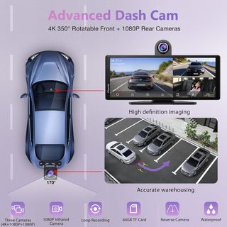 Pantalla Coche de 9.3 con Cámaras,nuevo a estrenar