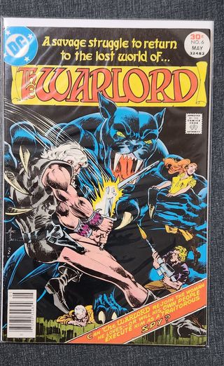 Warlord de Mike Grell. Comics USA Primeros números