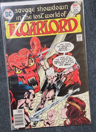 Warlord de Mike Grell. Comics USA Primeros números