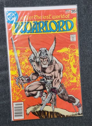 Warlord de Mike Grell. Comics USA Primeros números