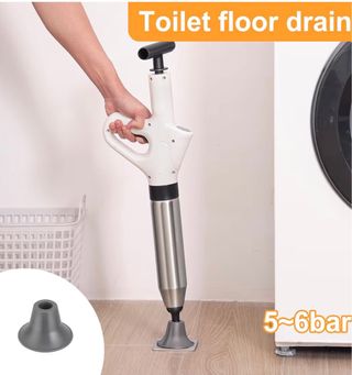 Desentupidor de tubos a ar comprimido