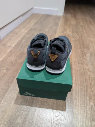 Zapatillas Lacoste Negras y Grises