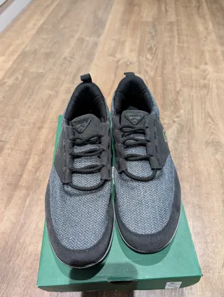 Zapatillas Lacoste Negras y Grises