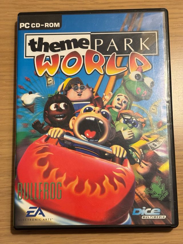 Juego PC CD-ROM Theme Park World