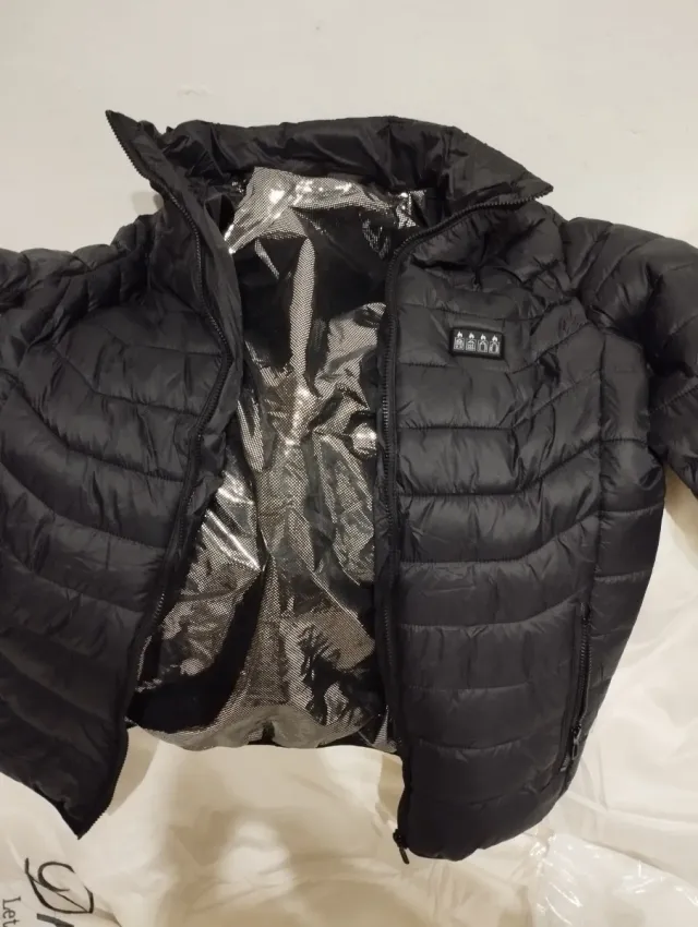 Chaleco calefactable Talla L Negro