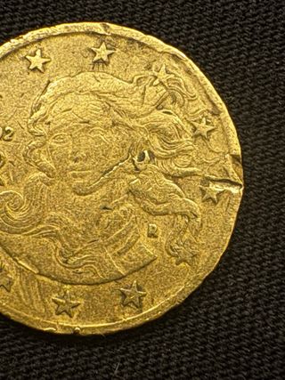 Moneda 10 céntimos de euro. Italia 2002 rara.