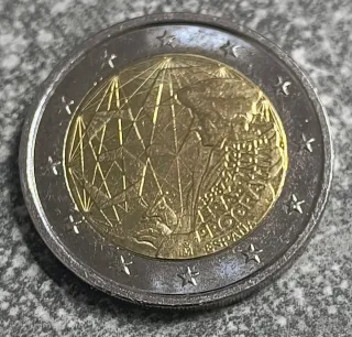 Moneda 2 Euros España del año 1987 y el año 2022