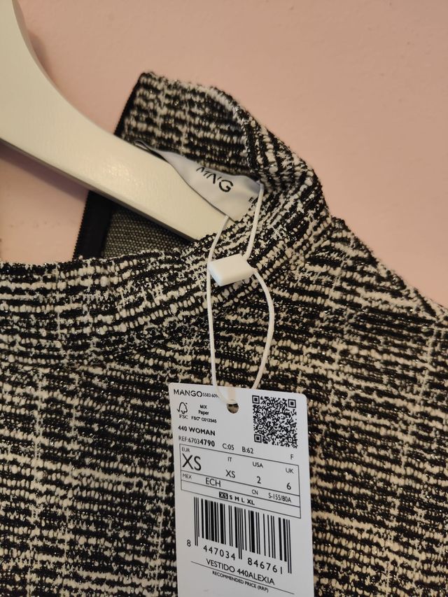 Vestido de Mango jaspeado 🌷