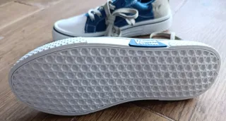 Zapatillas deportivas azules y blancas talla 41