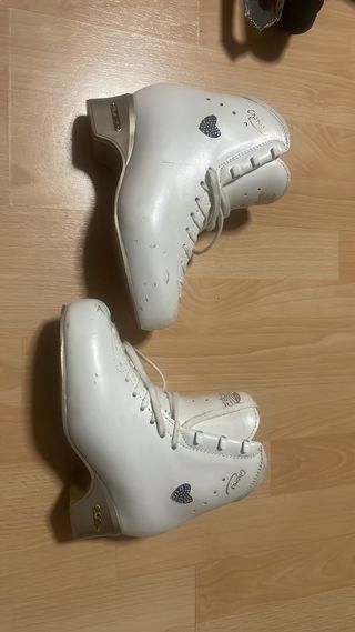 Patines sobre hielo blancos talla 240