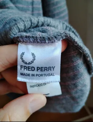 Jersey Fred Perry Rayas Talla L