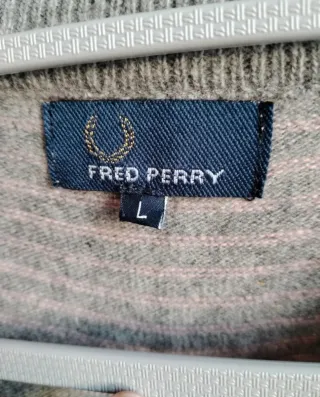 Jersey Fred Perry Rayas Talla L