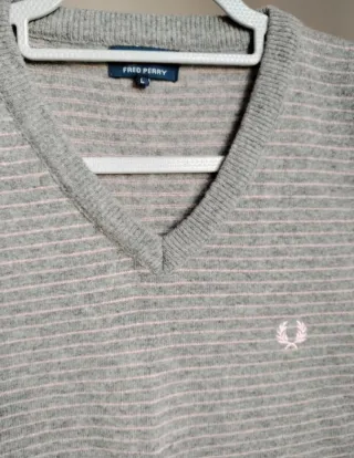 Jersey Fred Perry Rayas Talla L