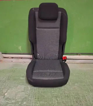 3 Asientos Furgoneta Tela Negra NUEVOS