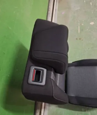 3 Asientos Furgoneta Tela Negra NUEVOS