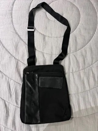 Borsello Piquadro uomo nero in pelle