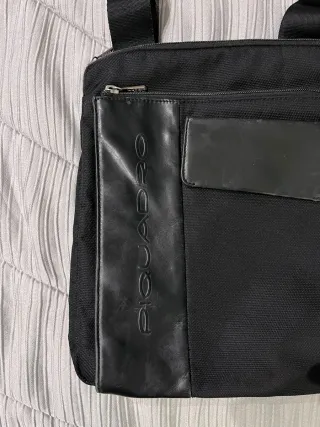 Borsello Piquadro uomo nero in pelle