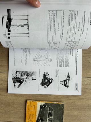SEAT 133 MANUAL DE REPARACION + MANTENIMIENTO