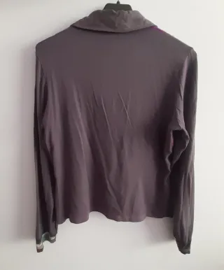 Jersey vintage GENFENS gris y morado