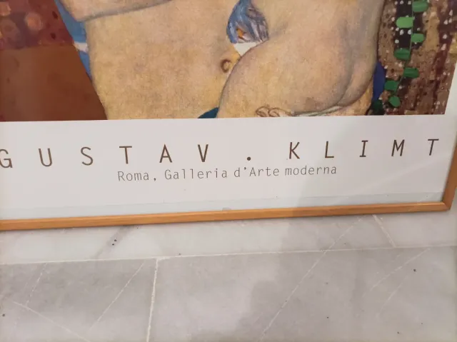 Cuadro Gustav Klimt El Beso