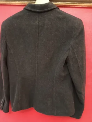 Chaqueta Lana Gris Ralph Lauren Talla XS