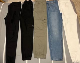 Pantalones varios colores