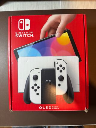 Nintendo Switch OLED Blanca