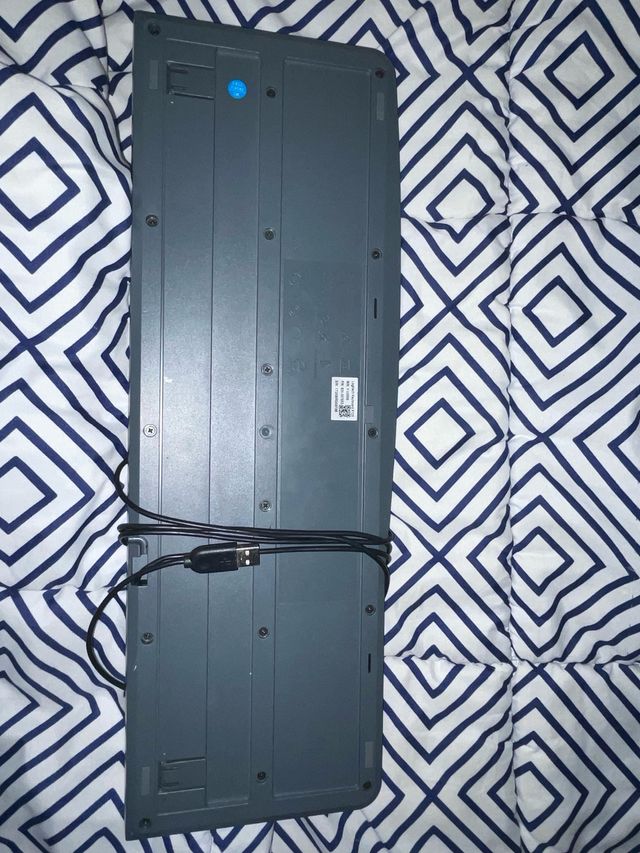 Teclado Logitech Negro Cableado