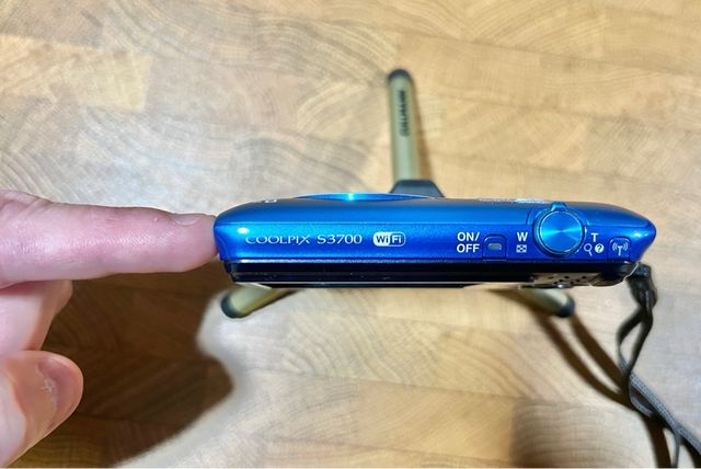 Fotocamera Nikon Coolpix S3700 Blu