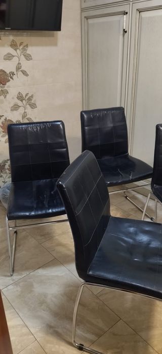 Juego de 4 sillas de comedor/cocina