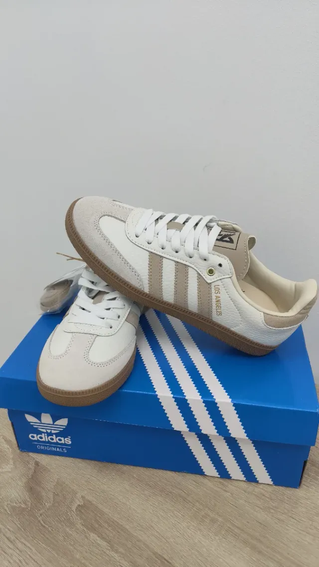 Adidas Samba OG Blancas Beige