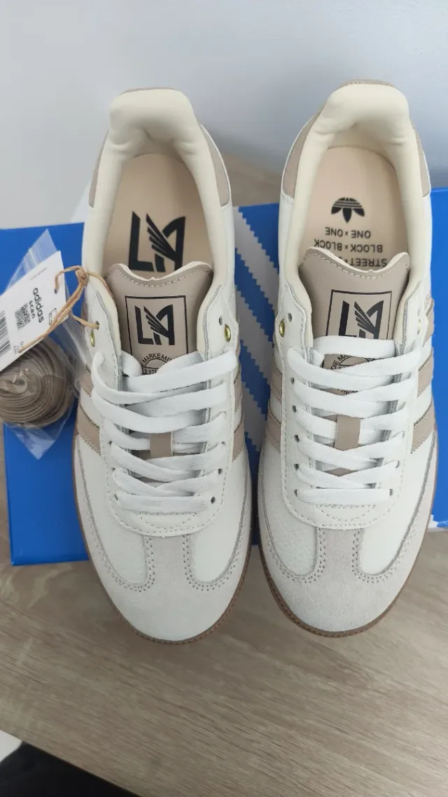 Adidas Samba OG Blancas Beige