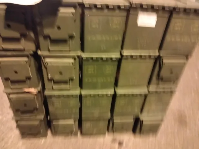 Caja Metálica Munición Estanca Vacía