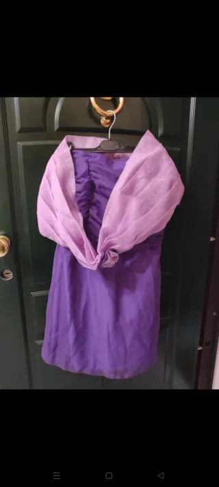 Abito da cerimonia sartoriale con coprispalle